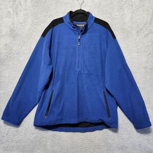 Dryjoys by Footjoy Jacket Extra Large 1/4 Zip Pullover Fleece Long Sleeve Jacket